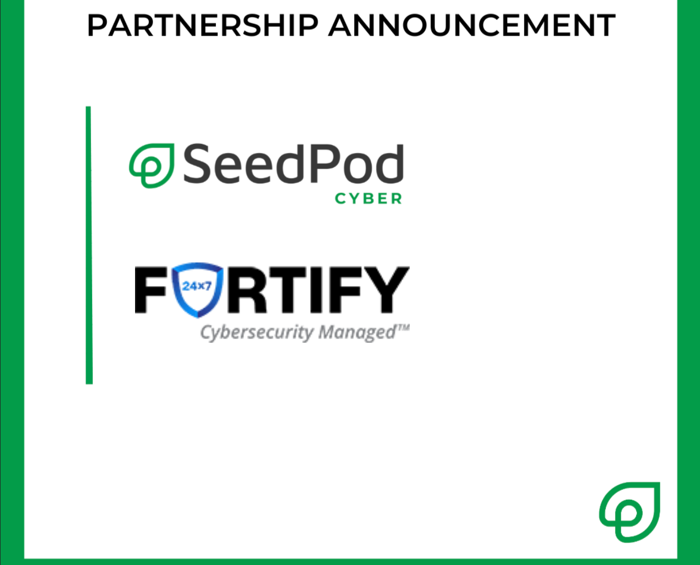 Partnership Announcement