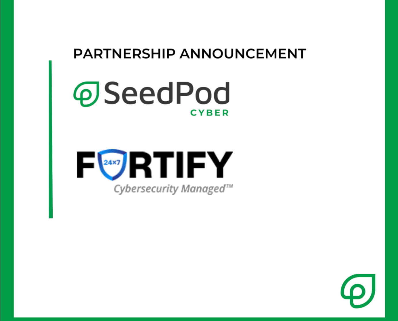 Partnership Announcement